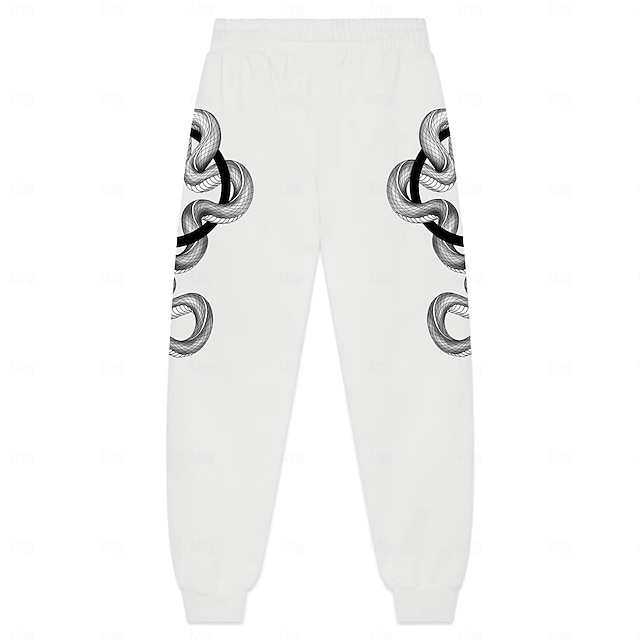 OldVanguard x Sui | Snake Punk Gothic Streetwear Sweatpants Joggers