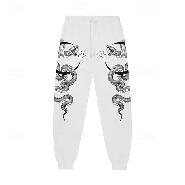 OldVanguard x Sui | Snake Punk Gothic Streetwear Sweatpants Joggers